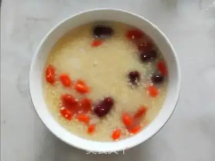 Make Feeding rice porridge step 5