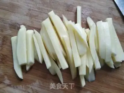 Make Potato fries step 0