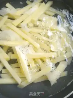 Make Potato fries step 2