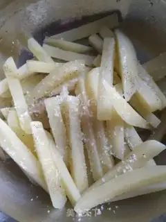 Make Potato fries step 5