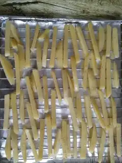 Make Potato fries step 6