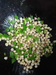 Make Green pepper and corn step 5