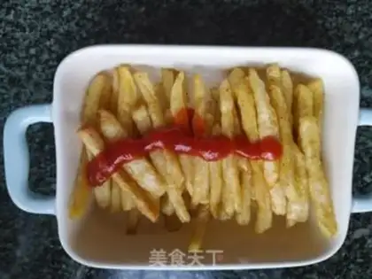 Make Potato fries step 8