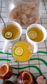 Make Bronco-cracker lemon tea step 4