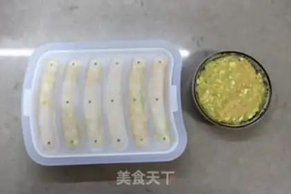 Make Chicken green bean sausage step 5