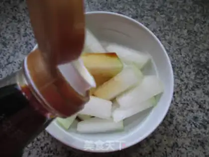 Make Sausage steamed melons step 3