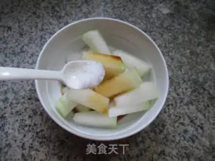 Make Sausage steamed melons step 4