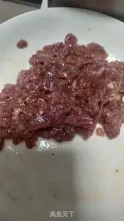 Make Beef apricot step 1