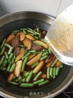 Make Pork stew, beans and potatoes step 13