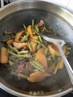 Make Pork stew, beans and potatoes step 15