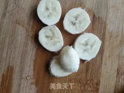 Make Banana cheese step 1