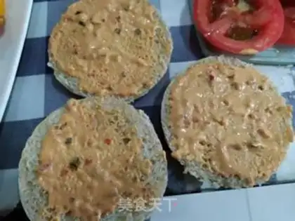 Make Chicken steak burger step 17
