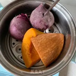 Make Potato pumpkin yogurt step 0