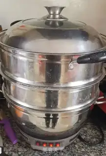 Make Vegetable pasta steam step 5