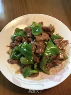 Make Beef chips and pepper step 8