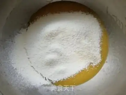 Make The potato blueberry marfin step 2