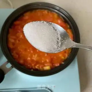 Make Tomato egg noodles step 6