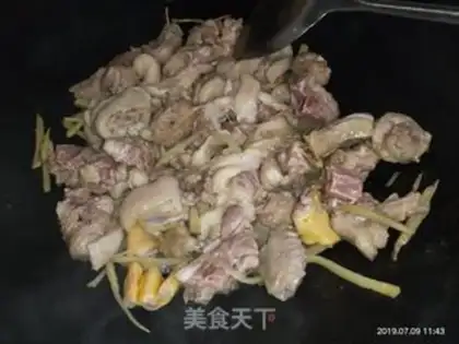 Make Pork silk step 4