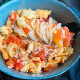 Make Tomato egg noodles step 11