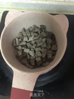 Make Iron pig liver powder step 1