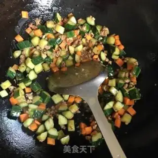 Make Fried cucumber step 6