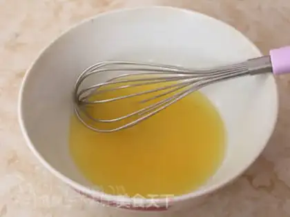 Make Orange chili cake step 1