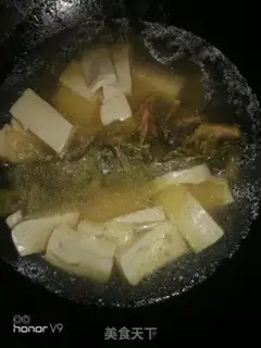 Make Yellowfish tofu soup step 5