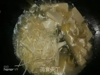 Make Yellowfish tofu soup step 6