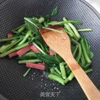 Make Garlic intestines step 6