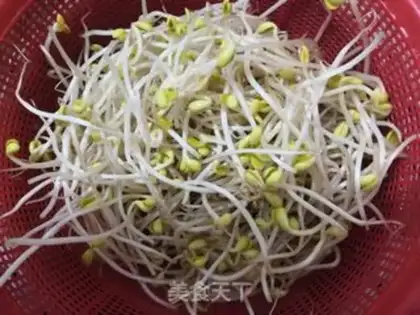 Make Green bean sprouts step 1