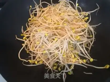 Make Green bean sprouts step 4