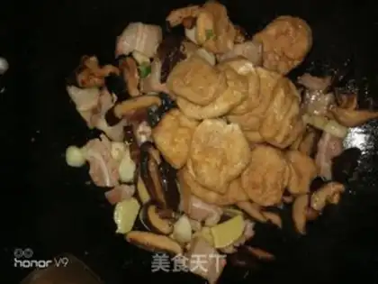 Make Five bouquets of tofu and broccoli step 6