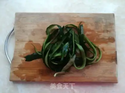 Make cucumber powder step 0