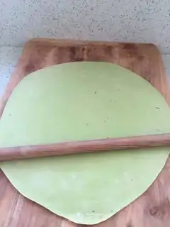 Make Handy spinach noodles step 7