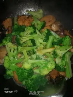 Make Five bouquets of tofu and broccoli step 8