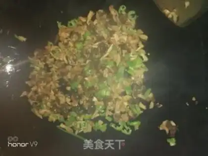 Make radish and egg fried rice step 3