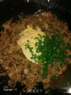 Make radish and egg fried rice step 5