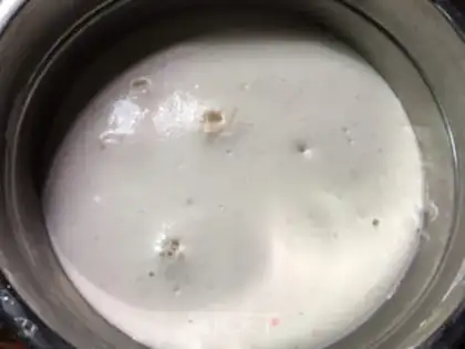 Make Low sugar, no oily hairloaf step 3