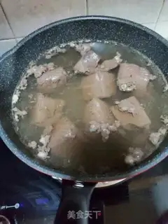 Make Double sauce, duck blood step 2