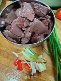 Make Double sauce, duck blood step 4