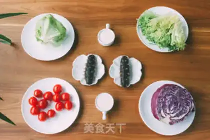 Make The sea cucumber salad step 0