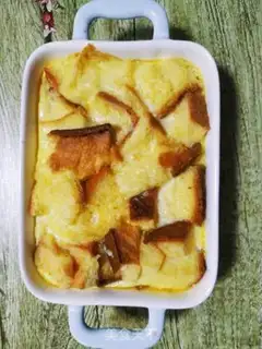 Make Toast pudding step 6