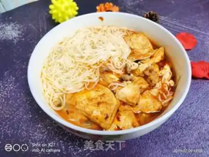 Make Five tofu noodles step 9