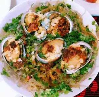 Make Curry garlic abalone steamed potatoes step 7