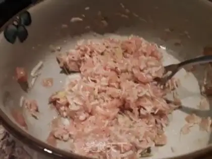 Make Chicken golden needles and mushrooms step 4