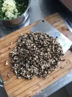 Make Onion mushroom bun step 3