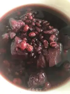 Make Red bean, black rice, potatoes step 2