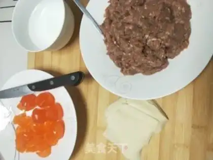 Make Fresh meat and egg yolk step 5