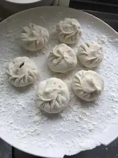 Make Onion mushroom bun step 12