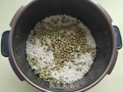 Make Pea rice step 4